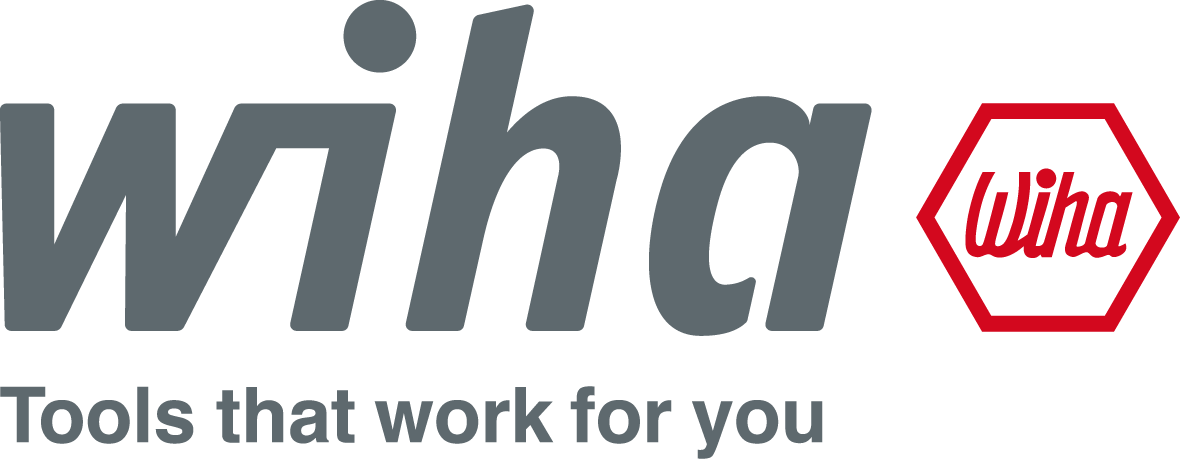 Das Logo von Wiha auf weißem Hintergrund.