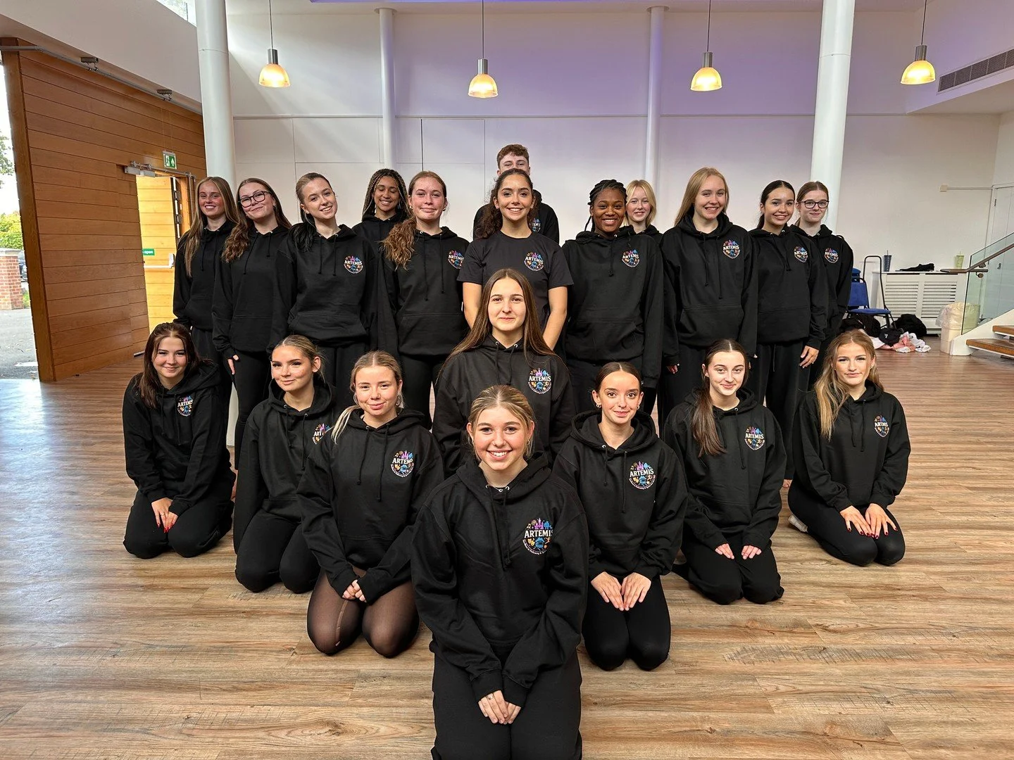 Say hello to the new Artemis uniform 👕✨ Designed to celebrate everything under the Artemis banner. Worn proudly by our current College Dance cohort. 
#ArtemisFamily #Uniform #PerformanceReady