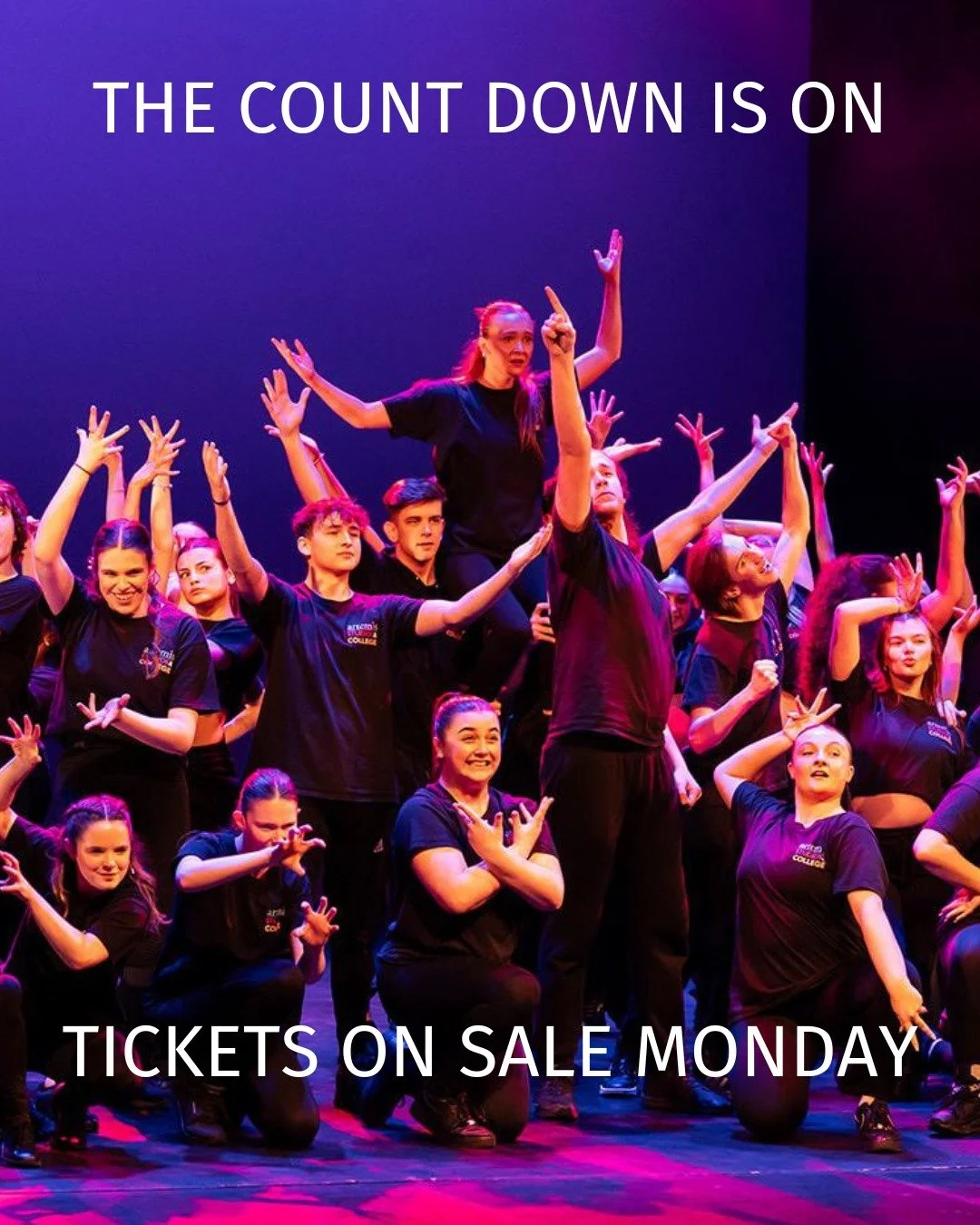 🎟️🔥 1 day to go! 🔥🎟️
Tickets for the Artemis Senior Showcase go on sale tomorrow at 10:00am (Mon 20 Oct) via the South Hill Park website.
Last year, they sold out in under 2 hours&mdash;don&rsquo;t miss out!

Set your alarms ✨

#ArtemisCollege #S