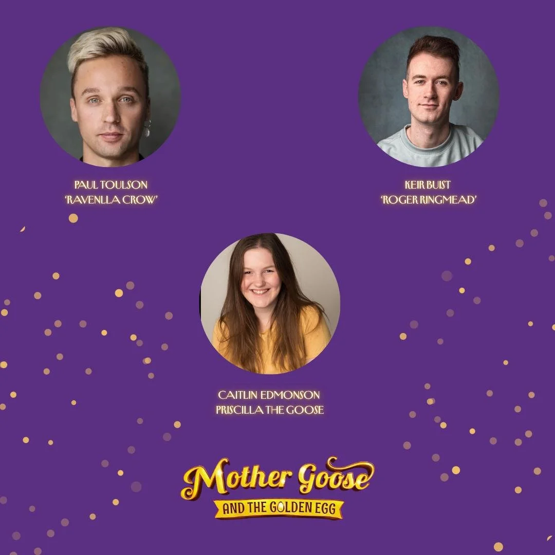Break a leg to our Artemis staff and students 🌟

Our fabulous staff and students start rehearsals this week for South Hill Parks professional pantomime 'Mother Goose and the Golden Egg!'🥚

🥚Paul Toulson as Ravenella 
🥚Keir Buist as Roger Ringmead