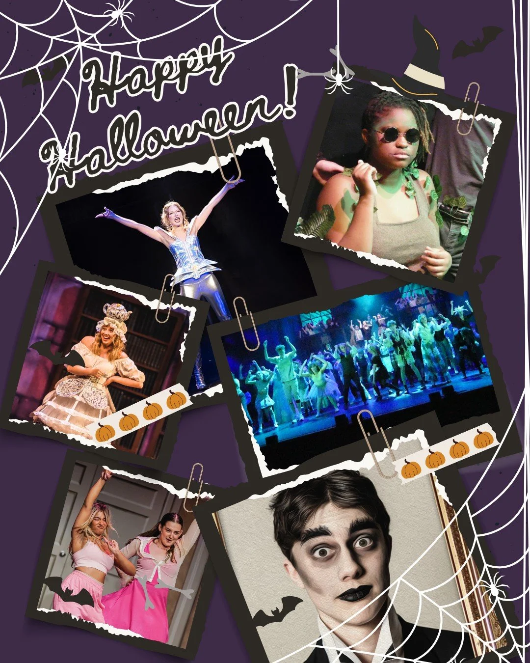 🎃✨ Happy Halloween from Artemis! ✨🎃
We&rsquo;re celebrating with a look back at some of our most iconic characters and costumes from past productions &mdash; from the spooky to the spectacular! 👻🕷️🖤

Have a frightfully fun day!

#HappyHalloween 