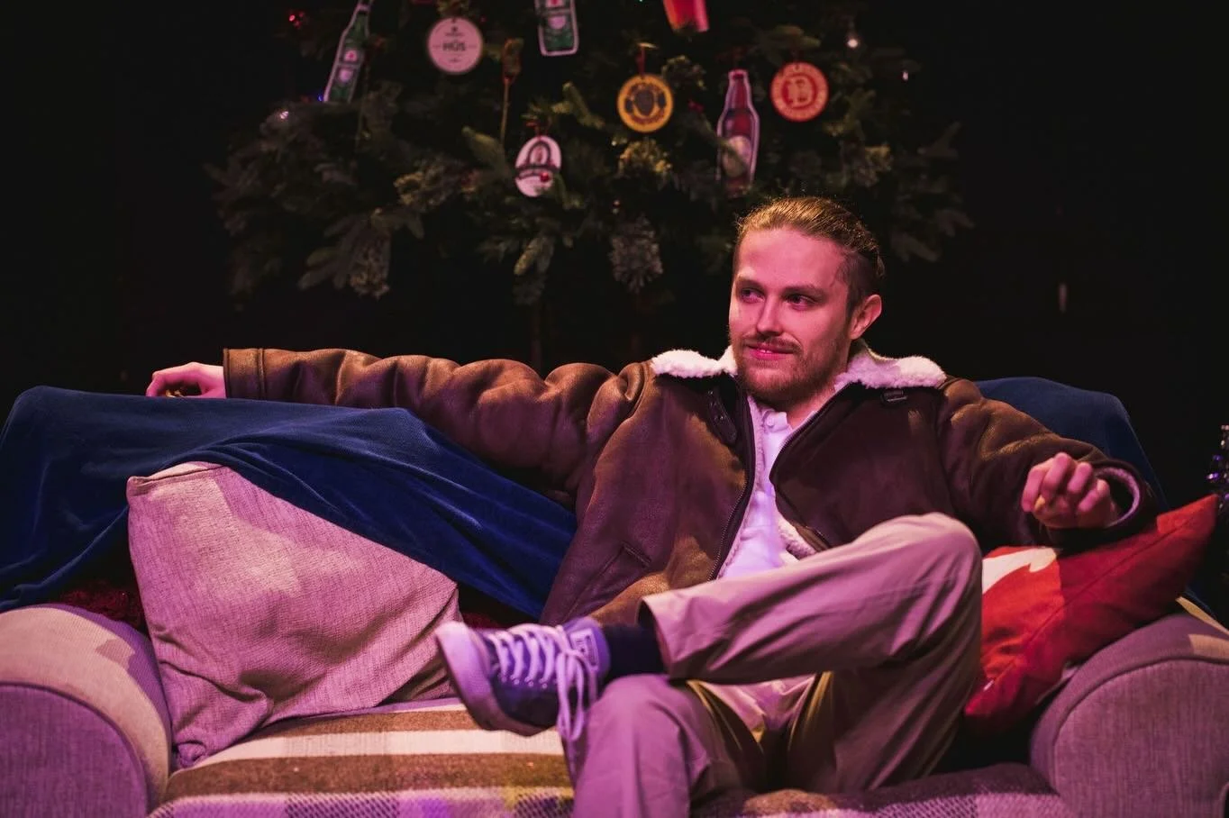 Wishing our tutor Joseph Hannay the very best of luck for opening night of &lsquo;She Stoops to Conquer&rsquo; at the Studio Theatre, @southhillpark 
Directed by Artemis Trustee Gemma Roch, this production brings together two members of our community