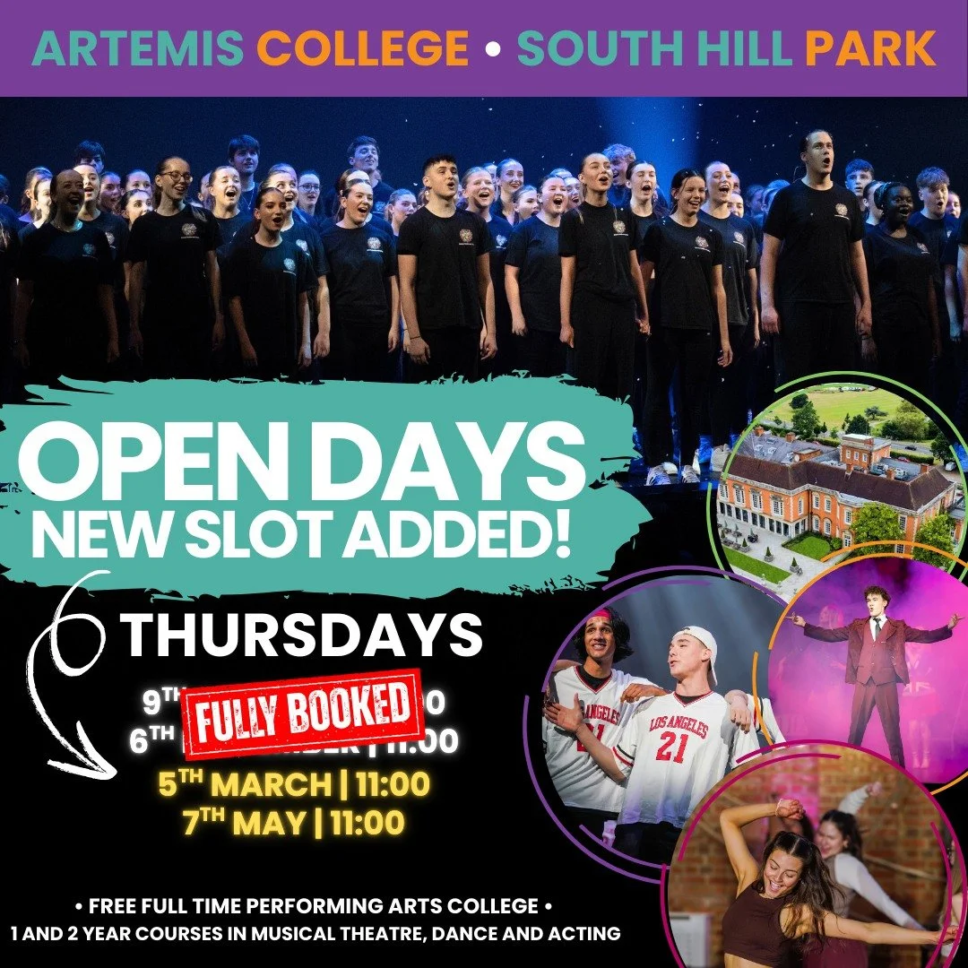 ✨ Open Day Update ✨

We were fully booked&hellip; but by popular demand we&rsquo;ve added additional slots to our March and May Open Days! 👏

We&rsquo;re so grateful for the level of interest and can&rsquo;t wait to welcome even more future performe