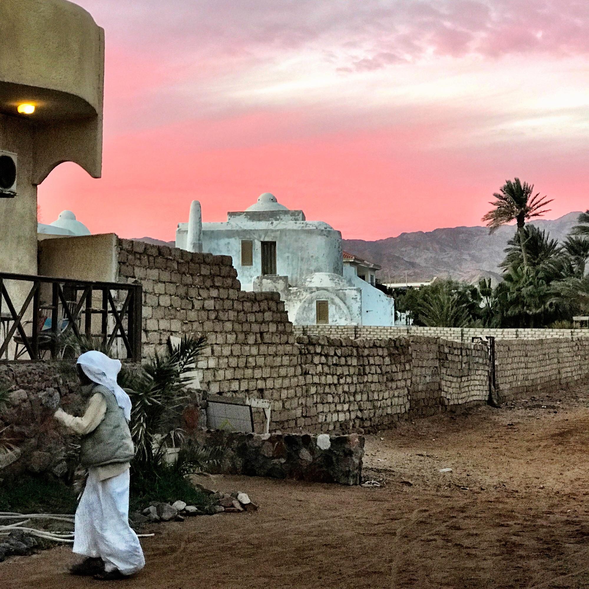 Sunset at Sheikh Salem Dahab 