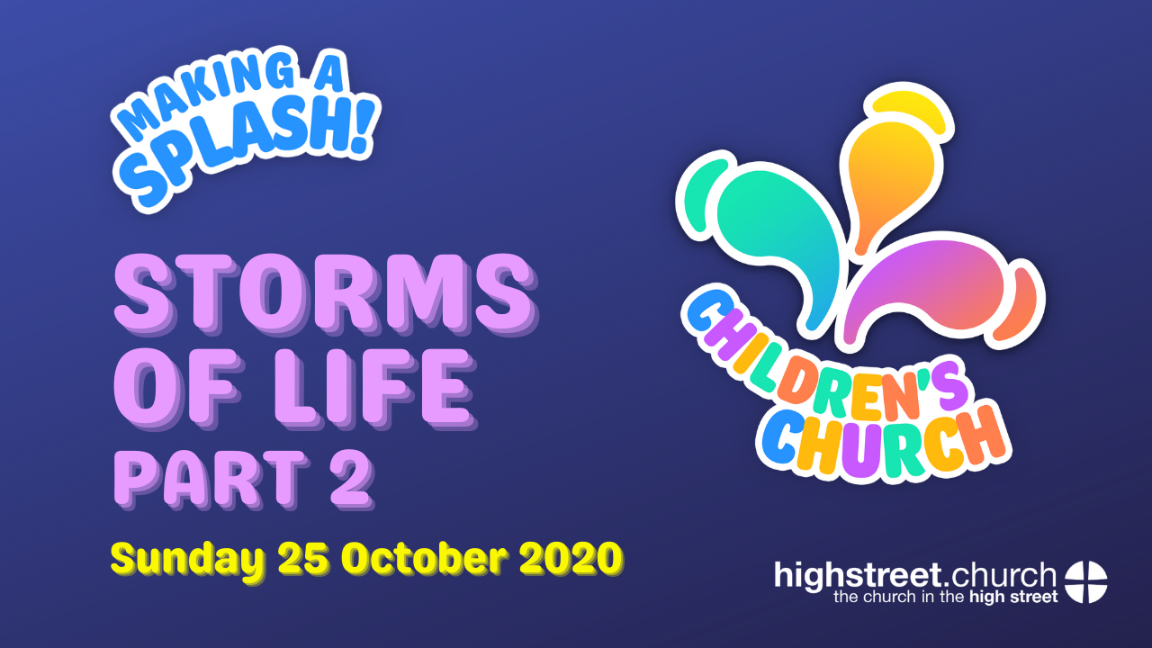 Children's Church 25 October 2020