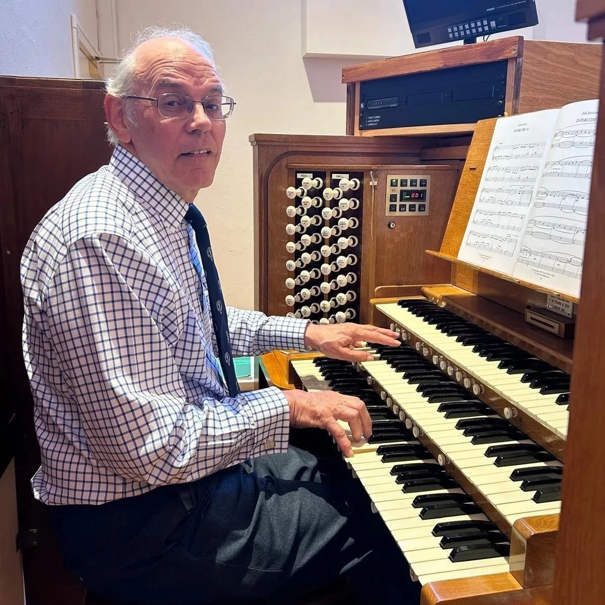 Celebrating 40 years as the Church’s organist