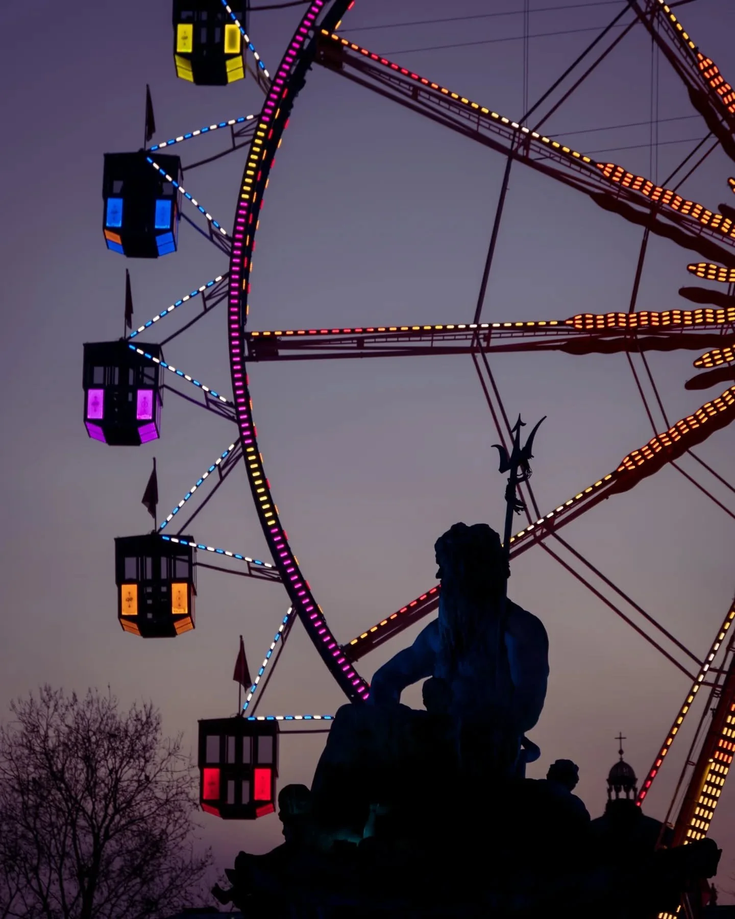 Riesenrad Obsession.

#berlinbynight #visitberlin #riesenrad #weichnachtsmarkt #ferriswheel