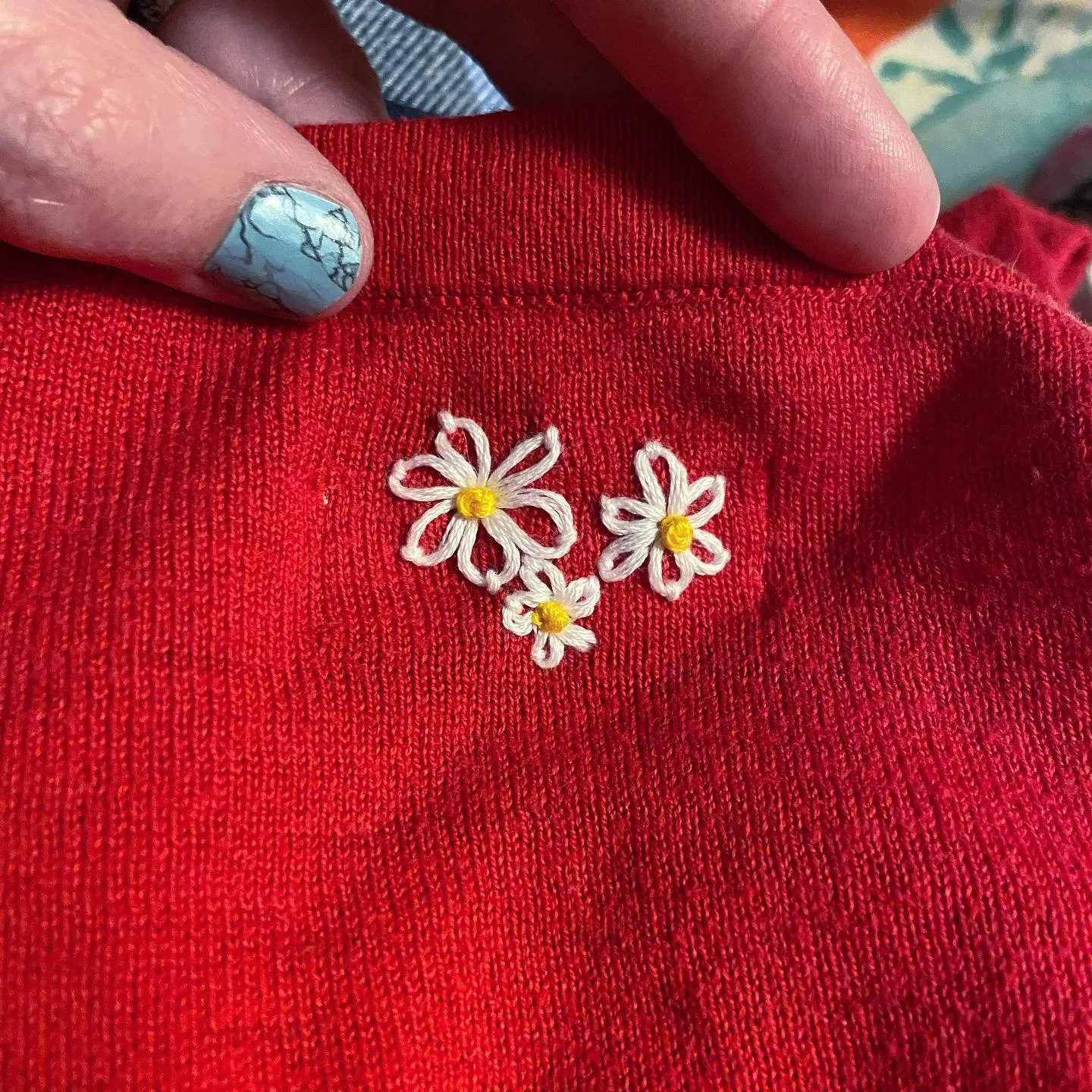 Mending with Embroidery Class