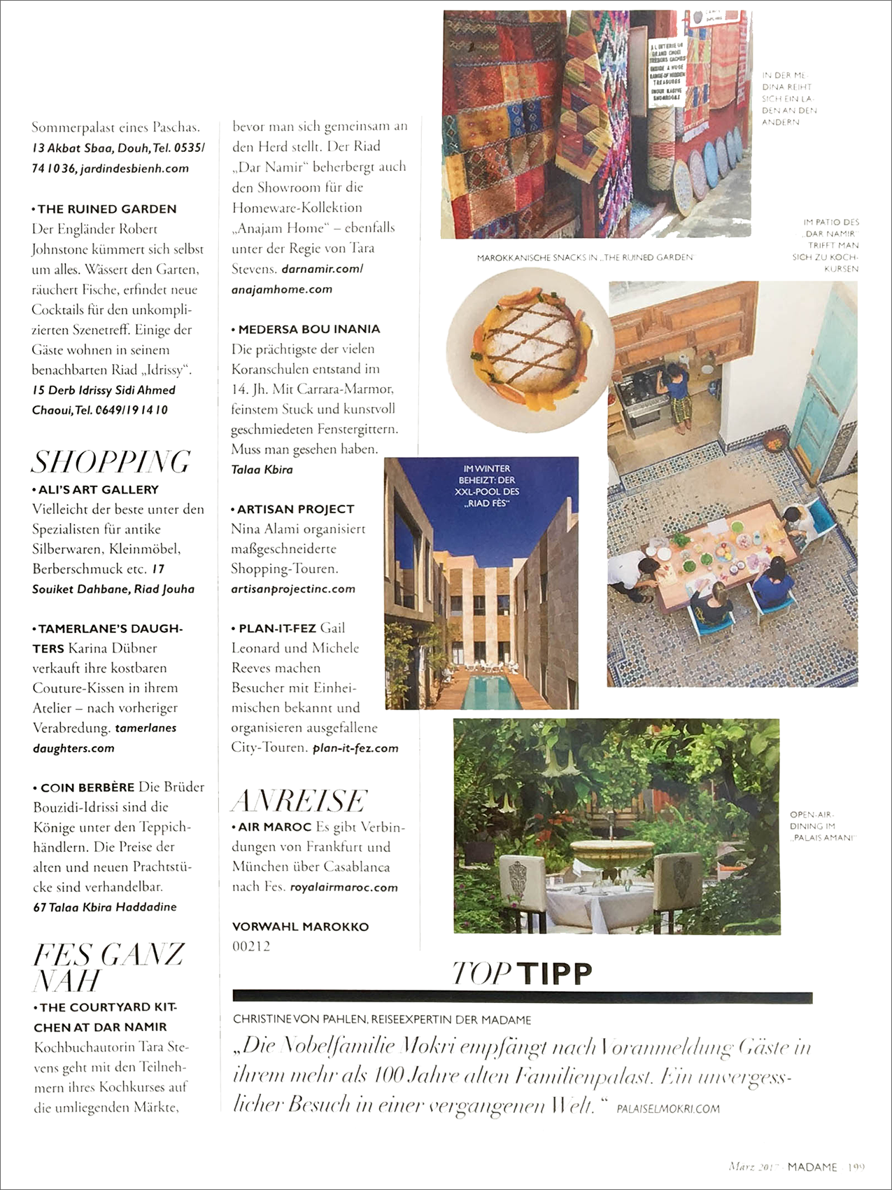 Fez x Madame Magazine 2017