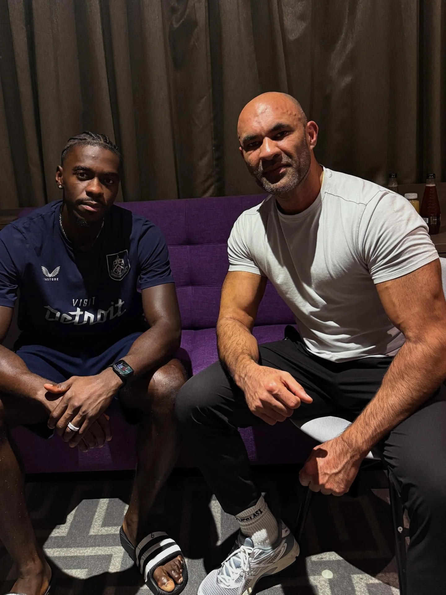 Locked in with my guy! @axeltuanzebe_38 ⚽️

#bodyalignmentclinic #teamstraightspine #premierleague