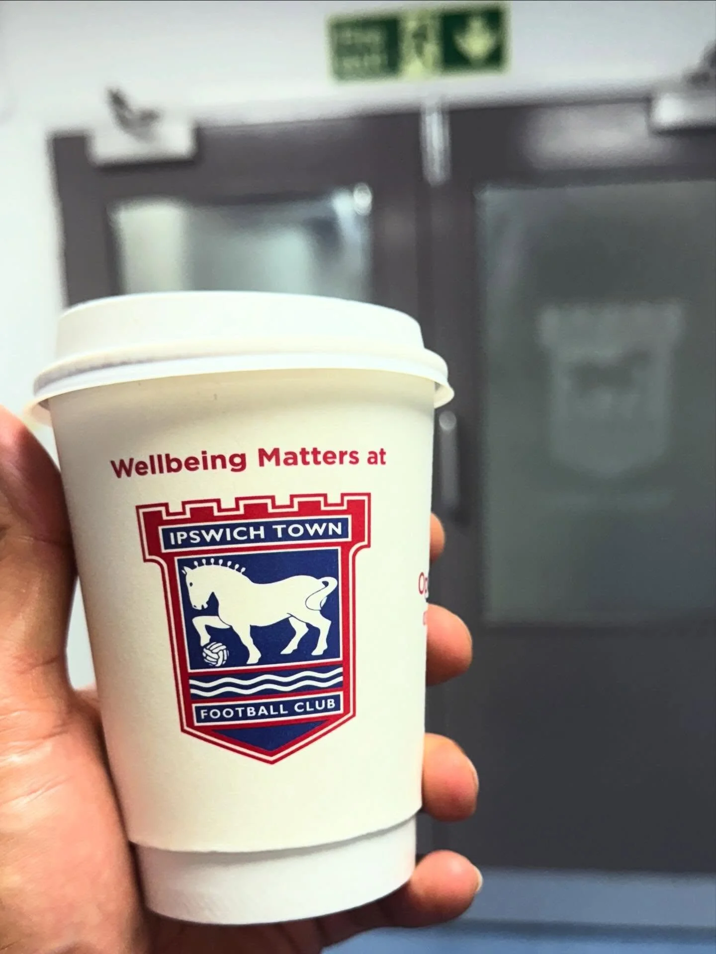 Behind the scenes at 📍Portman Road 🚜

Tunnel vision to the #premierleague 

Let&rsquo;s go🚀🚀

#itfc #bodyalignmentclinic #teamstraightspine 
#happyvaisakhi