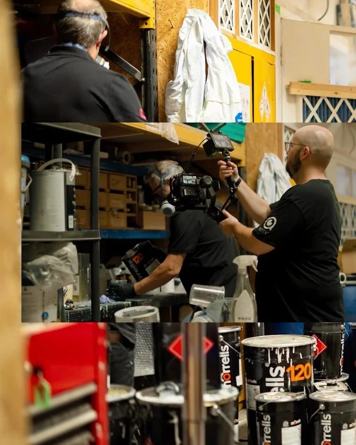 Last week we sent our @chapmundo to our creative friends at @oneventproductionco to capture how they make their events come to life.