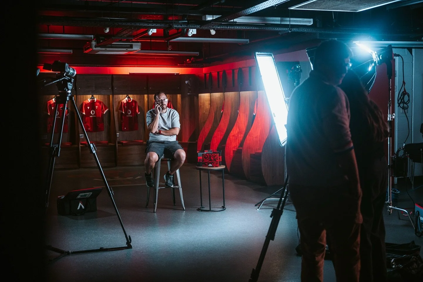 Working on something special for a special product anniversary. 

We provided audio services and a full multi camera and lighting package for a series of shoots across the UK. Ensuring a consistent look and quality whether shooting in a hall in Black