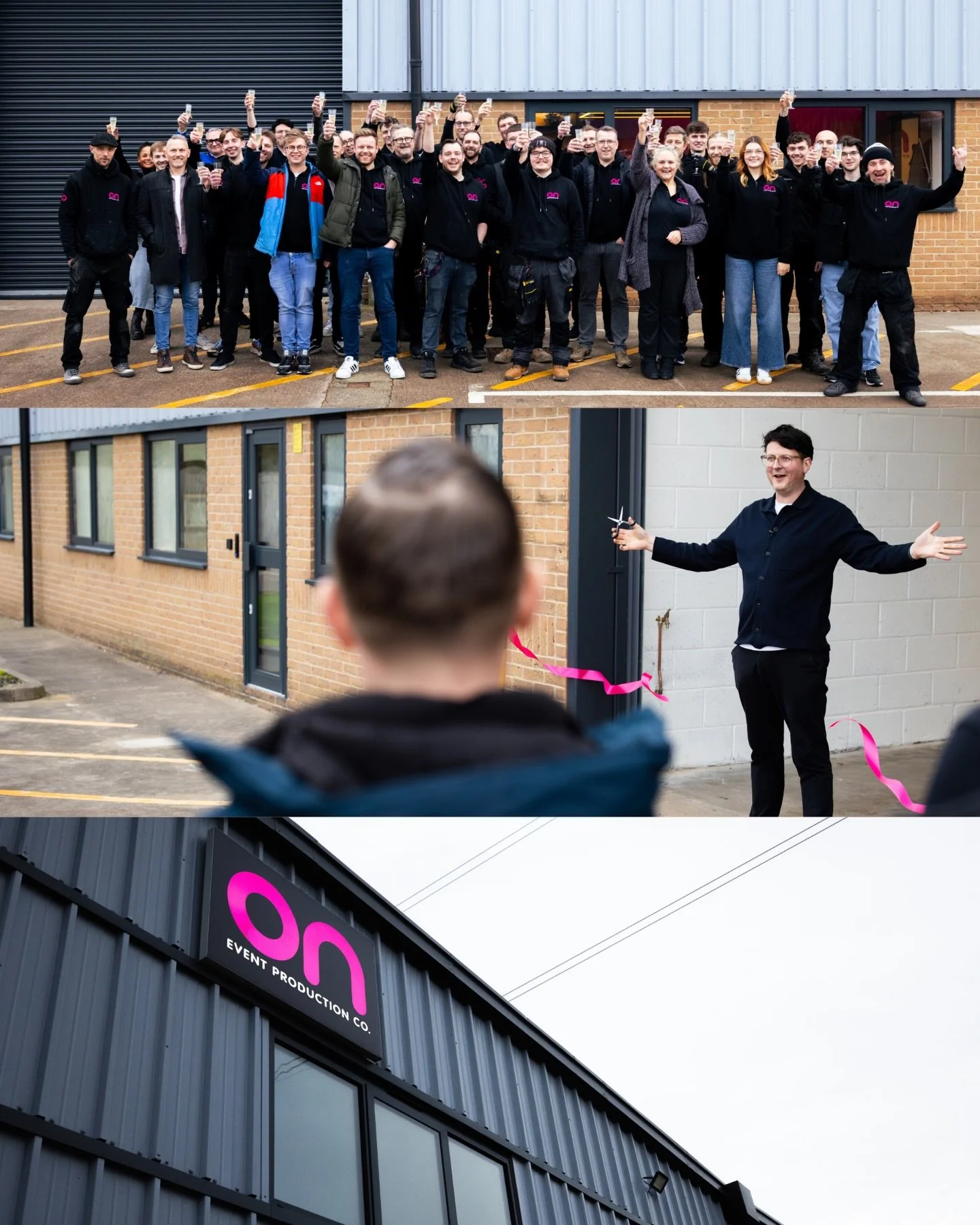 A huge milestone for @oneventproductionco 
We loved capturing the launch of their new fabrication unit. Congrats to the whole team.