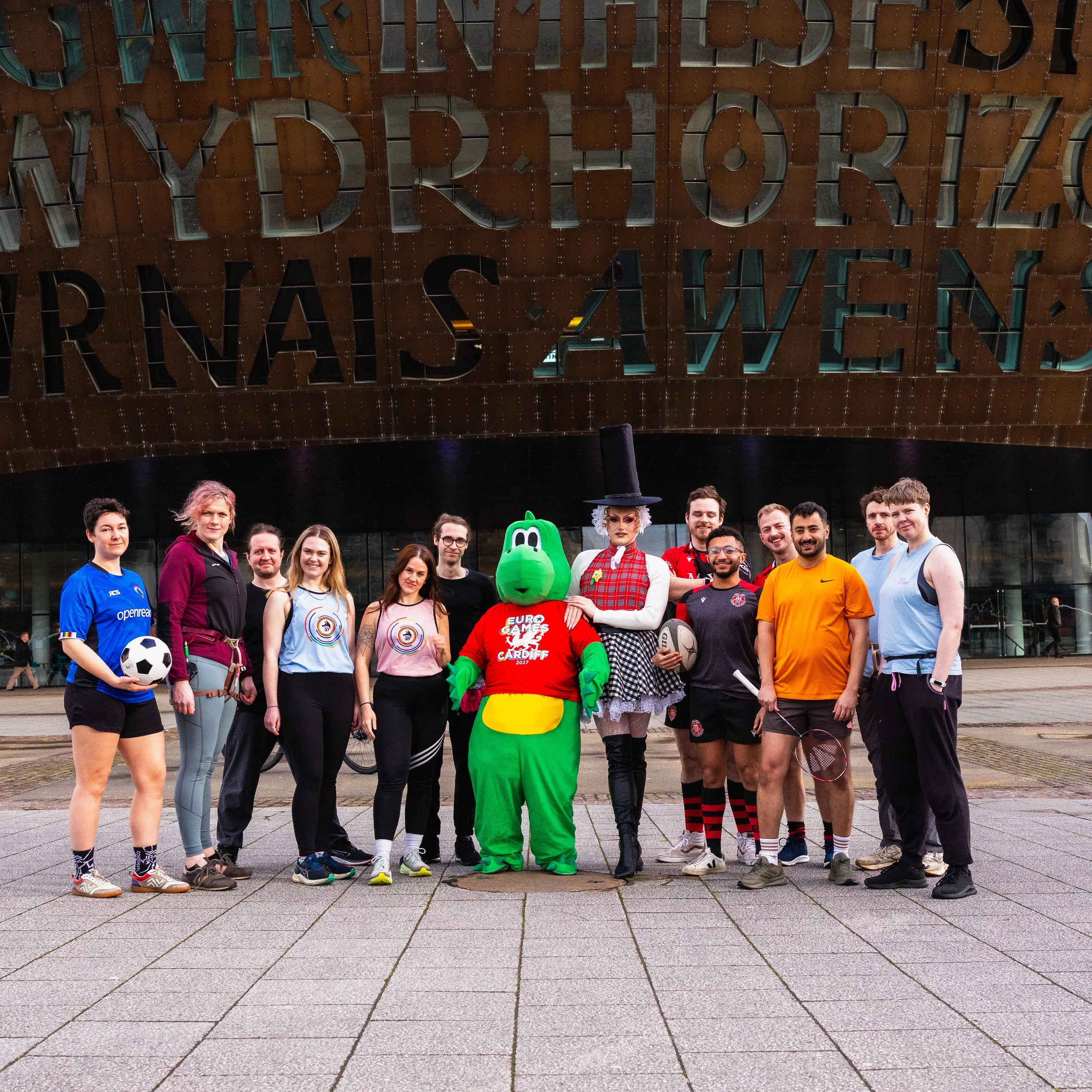 A Peek Behind the Scenes: Filming the EuroGames Cardiff 2027 Promo