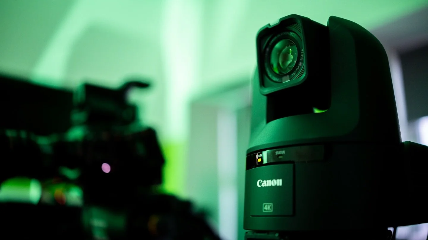 Workflow testing and training new kit and software for live events. We combined the new @canonemeapro CR N400 with a variety of control surfaces and lighting conditions, testing latency, stabilisation, low light capability and auto tracking. 
We were