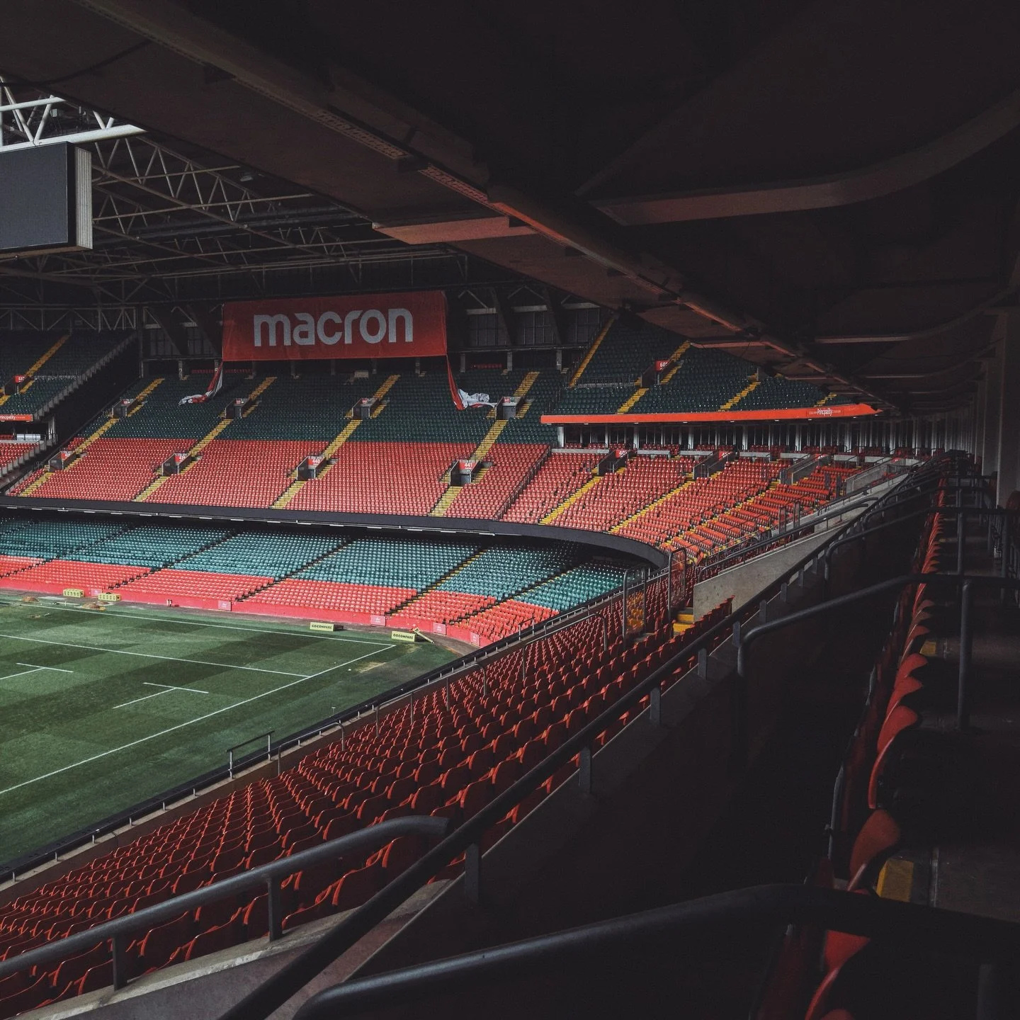 This week we had a recce at the iconic @principalitysta for an upcoming shoot 🏉🏴󠁧󠁢󠁷󠁬󠁳󠁿