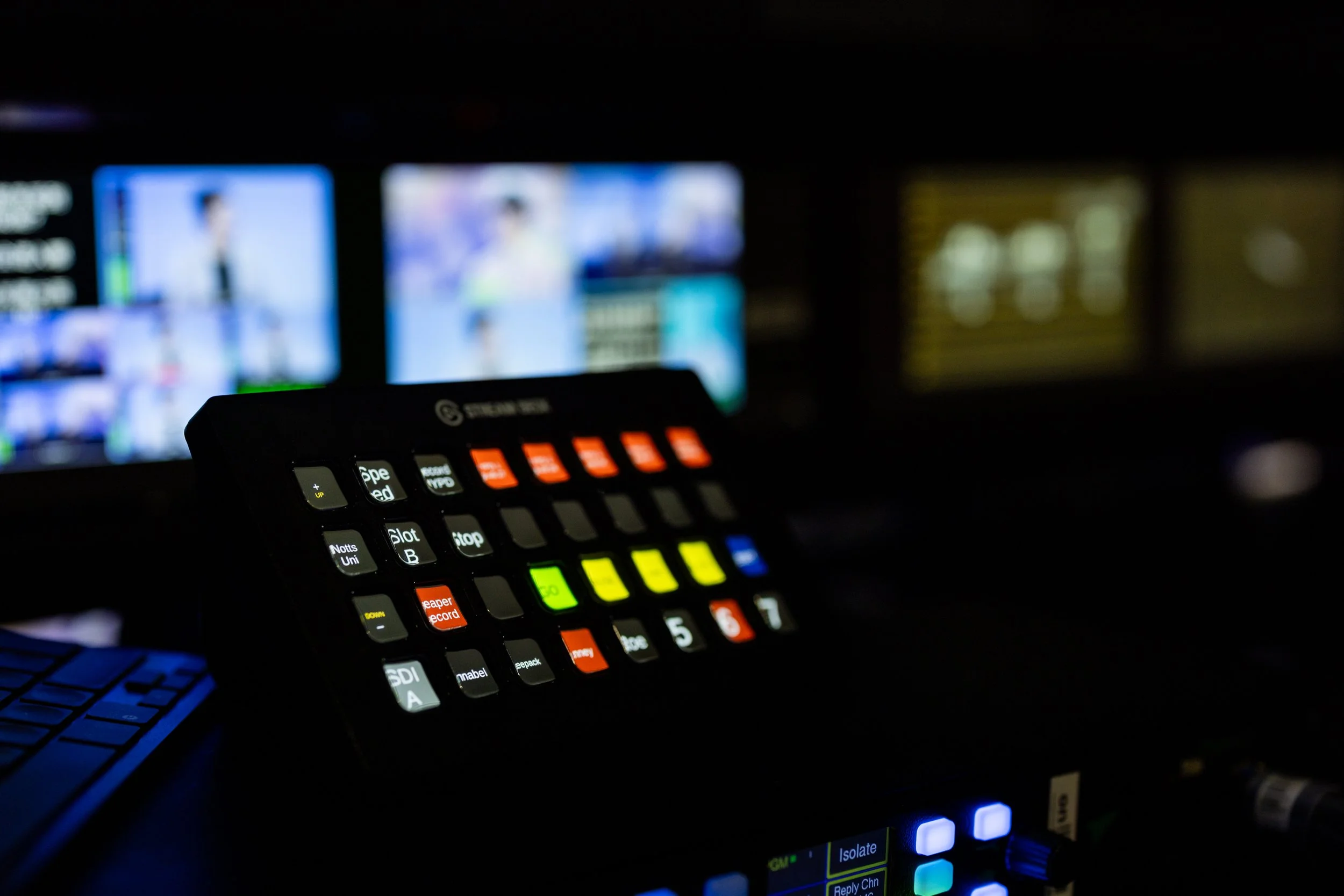 Behind the scenes at an NHS England live stream