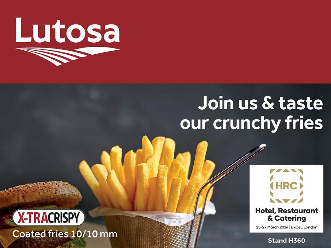 Promoted: Discover a new level of crunch with Lutosa's XtraCrispy coated fries! 🌻Irresistibly crispy and oh-so-delicious, these fries redefine the art of texture. Don't miss your chance to experience their perfection in person. Join us at the Hotel,