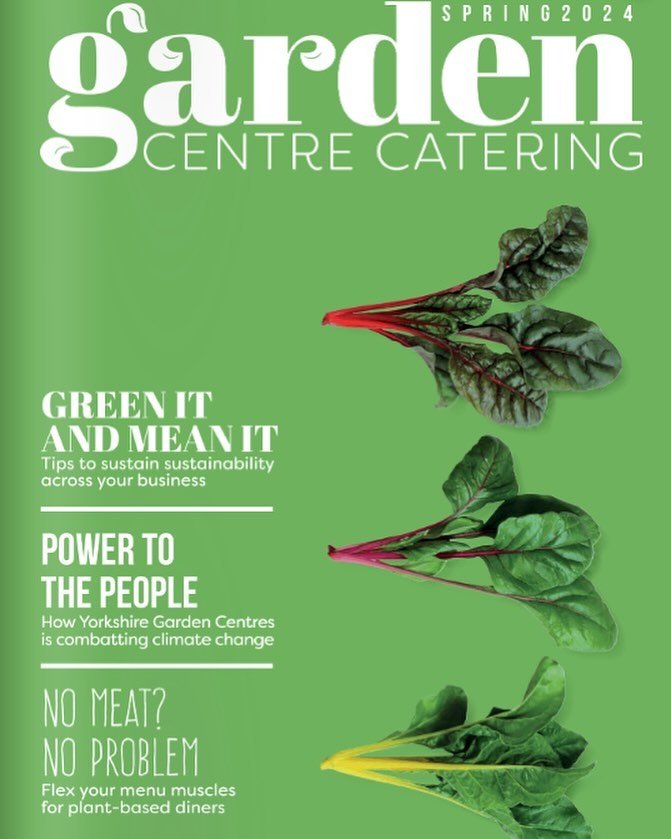 Our latest issue is online - including our guide to going green! You can read it on our website (link is in our bio)

- full story is on our website (link is in our bio) 

#GardenCentre #GardenCentreCatering #Catering #CateringNews #Hospitality #Food