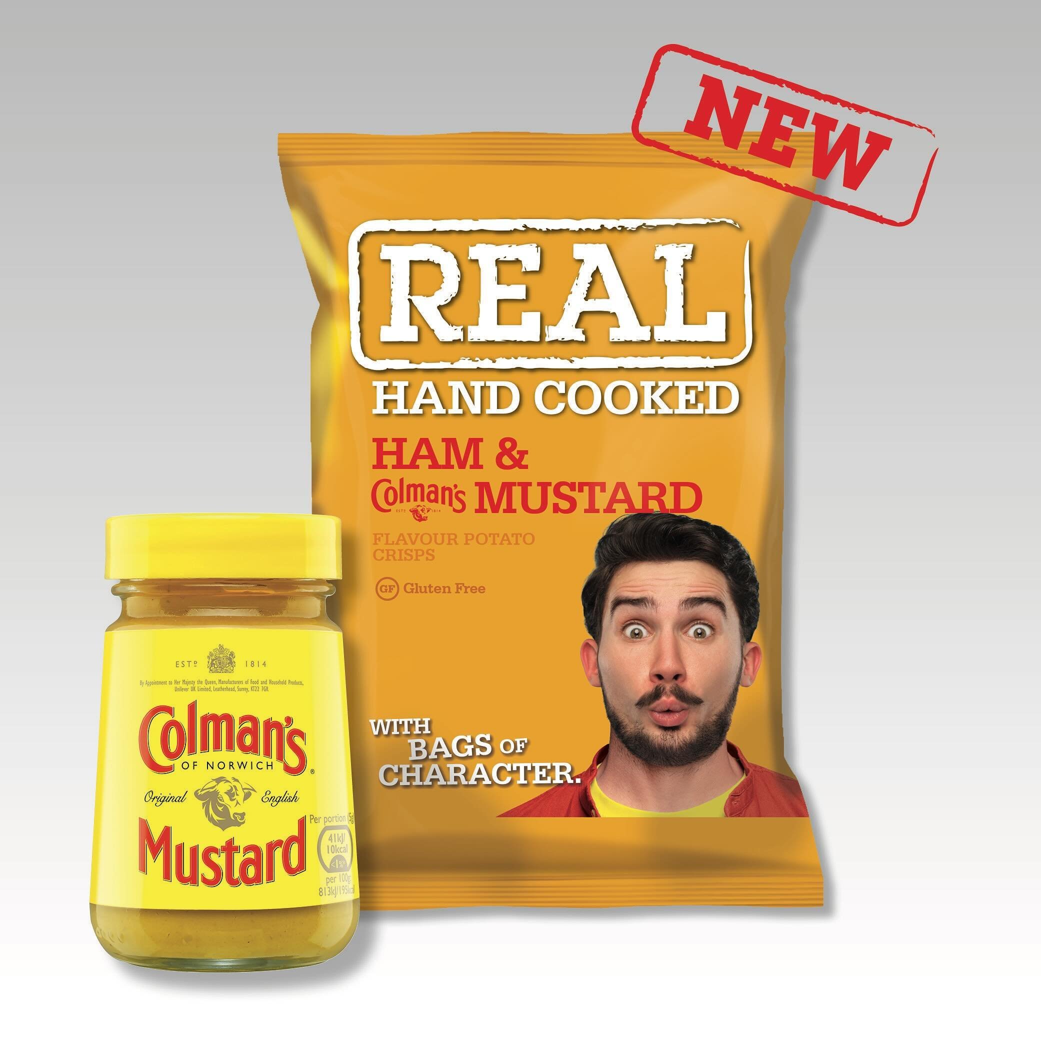 Promoted: REAL hand cooked crisps cut the mustard with new Colman&rsquo;s collab.
Colman&rsquo;s, the UK&rsquo;s number one mustard brand, has partnered with premium food service exclusive hand cooked crisp brand, @realhandcooked to relaunch its Ham 