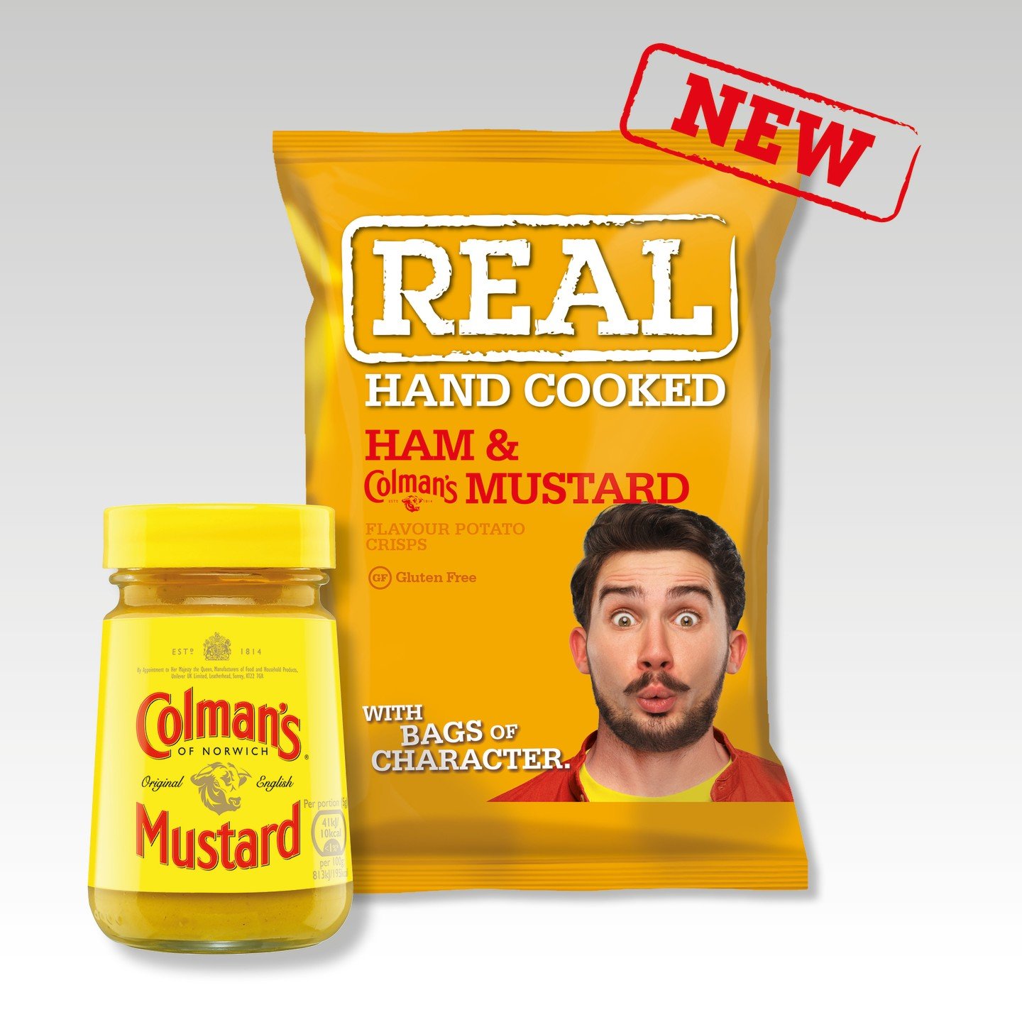 Promoted: REAL hand cooked crisps cut the mustard with new Colman&rsquo;s collab.
Colman&rsquo;s, the UK&rsquo;s number one mustard brand, has partnered with premium food service exclusive hand cooked crisp brand @realhandcooked to relaunch its Ham &