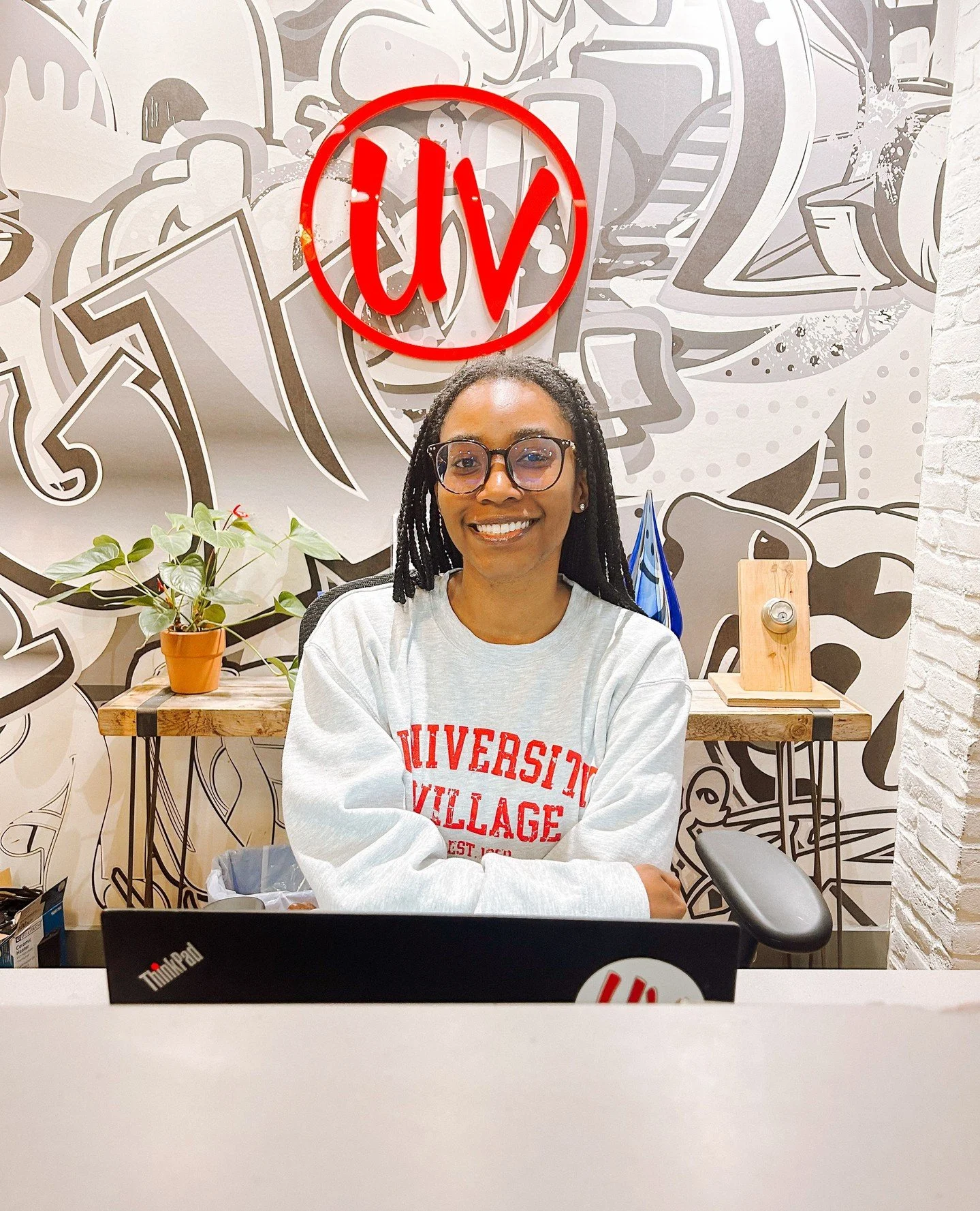 🌟 Staff Spotlight: Meet Rene&eacute;! 🌟⁠
⁠
Rene&eacute; joined the UV team last week as our new Community Assistant🎉! She will be organizing resident events, like tonight's mocktail class, to keep the community connected.⁠
⁠
Stop by one of our eve