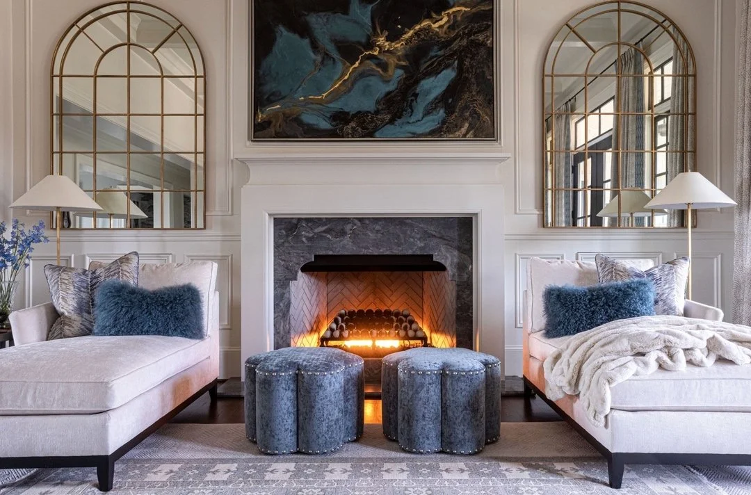 Very envious  of this spot in our client's home in these cold winter months. These chaise lounges are the perfect spot!

#schillingandco #atlantainteriordesign #interiordesign #decor #homedesign #interior #interiors #shopping #interiorshop