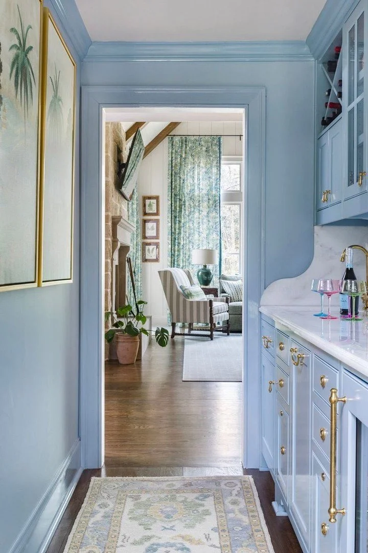 Perfect Cinco de Mayo margarita making spot right off this dining area! 🍋&zwj;🟩

📷 @heidiface
_____________________ 

#schillingandco #atlantainteriordesign #interiordesign #decor #homedesign #interior #interiors #shopping #interiorshop #bararea #