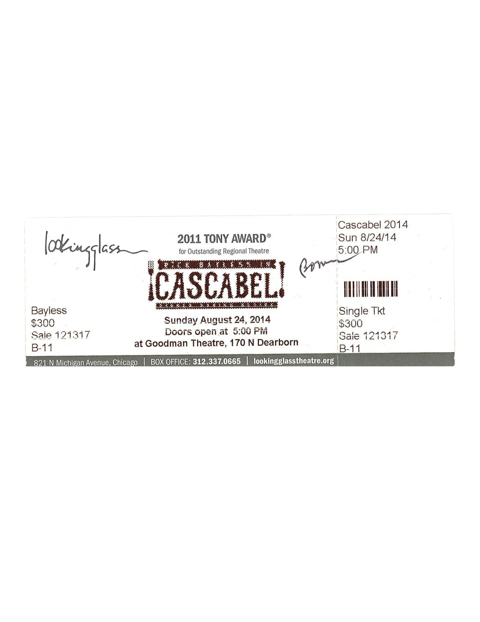 Casacabel Tickets