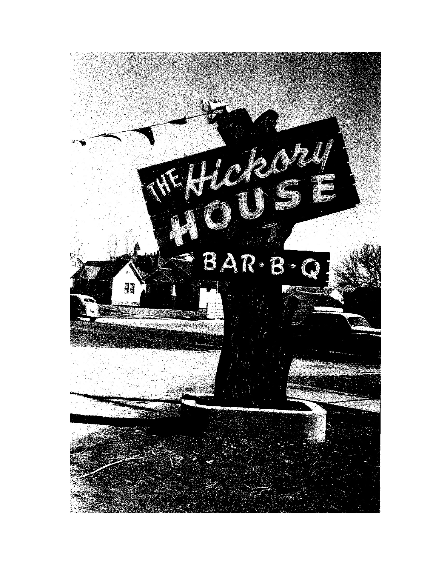 The Hickory House Bar-B-Q Exterior