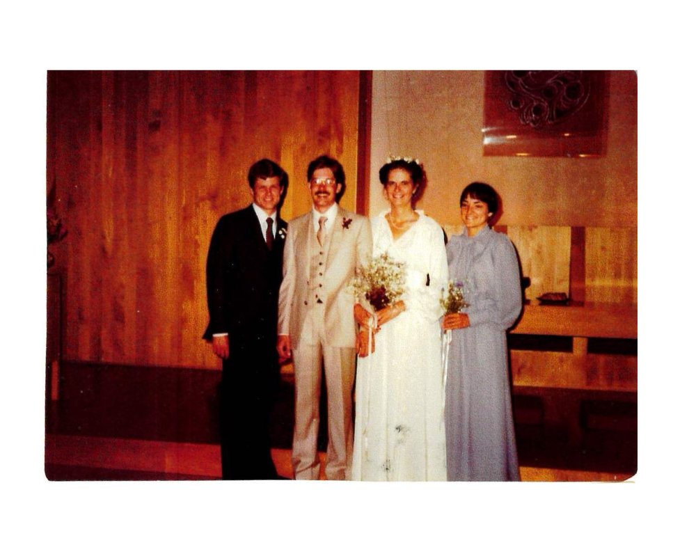Rick and Deann's Wedding Ceremony, 1979