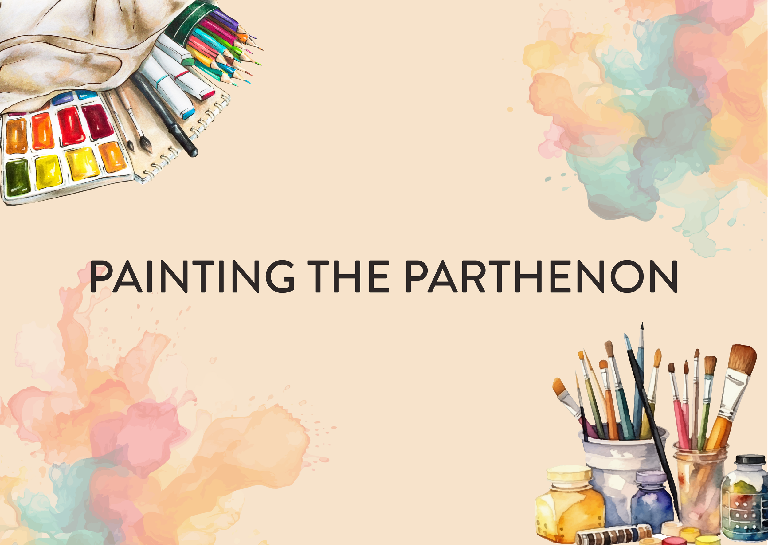 Painting the Parthenon