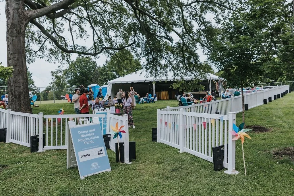 We're excited to get together with our Conservancy Donors and Members tonight for an appreciation picnic at @MusCornerNash! These generous philanthropists will enjoy @Gelatano_gelato and @SlimandHuskys pizza while hearing an amazing @americanafest li