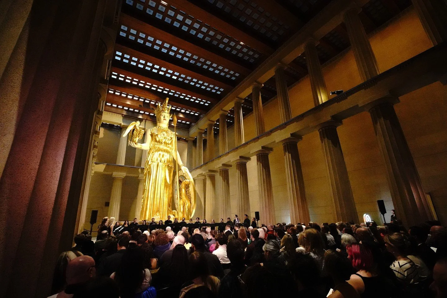 ✨ More tickets just released for SONUS: All Is Calm ✨ @sonuschoir returns to the Parthenon this weekend for one of Nashville&rsquo;s most cherished holiday traditions. 

This year&rsquo;s All Is Calm program weaves contemporary choral works with time