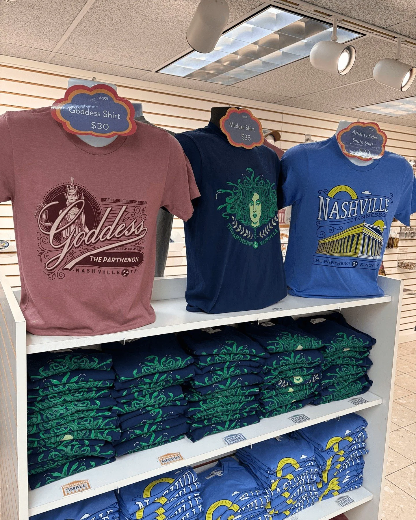 20% off CPC merch at the Parthenon museum store 🏛️🛍️ As we get ready for upcoming HVAC construction at the Parthenon, we&rsquo;re clearing out inventory at the museum store. For a limited time, take 20% off Centennial Park Conservancy merch, includ