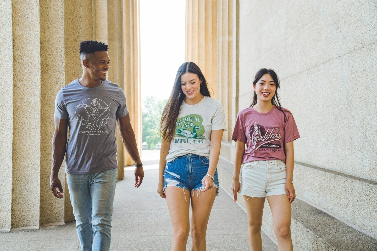 Stop by and say hello at our pop-up merch stand! 🛍️ You can support the Parthenon and Centennial Park by visiting us just outside the Parthenon's main entrance. We&rsquo;re there Friday-Tuesday with t-shirts, stickers, Centennial Park honey, and mor