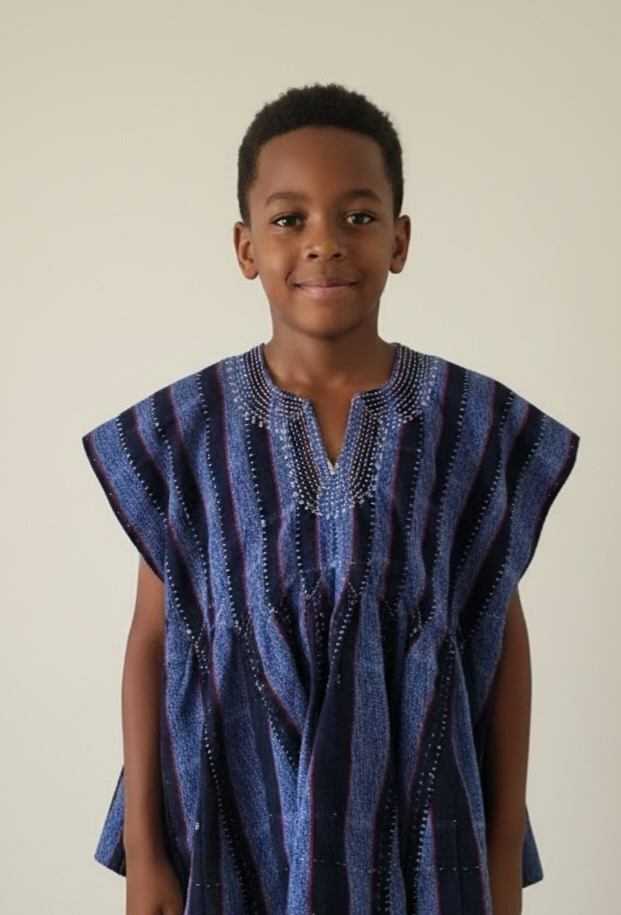 Traditional Ghanaian Boys Smock/Fugu Top