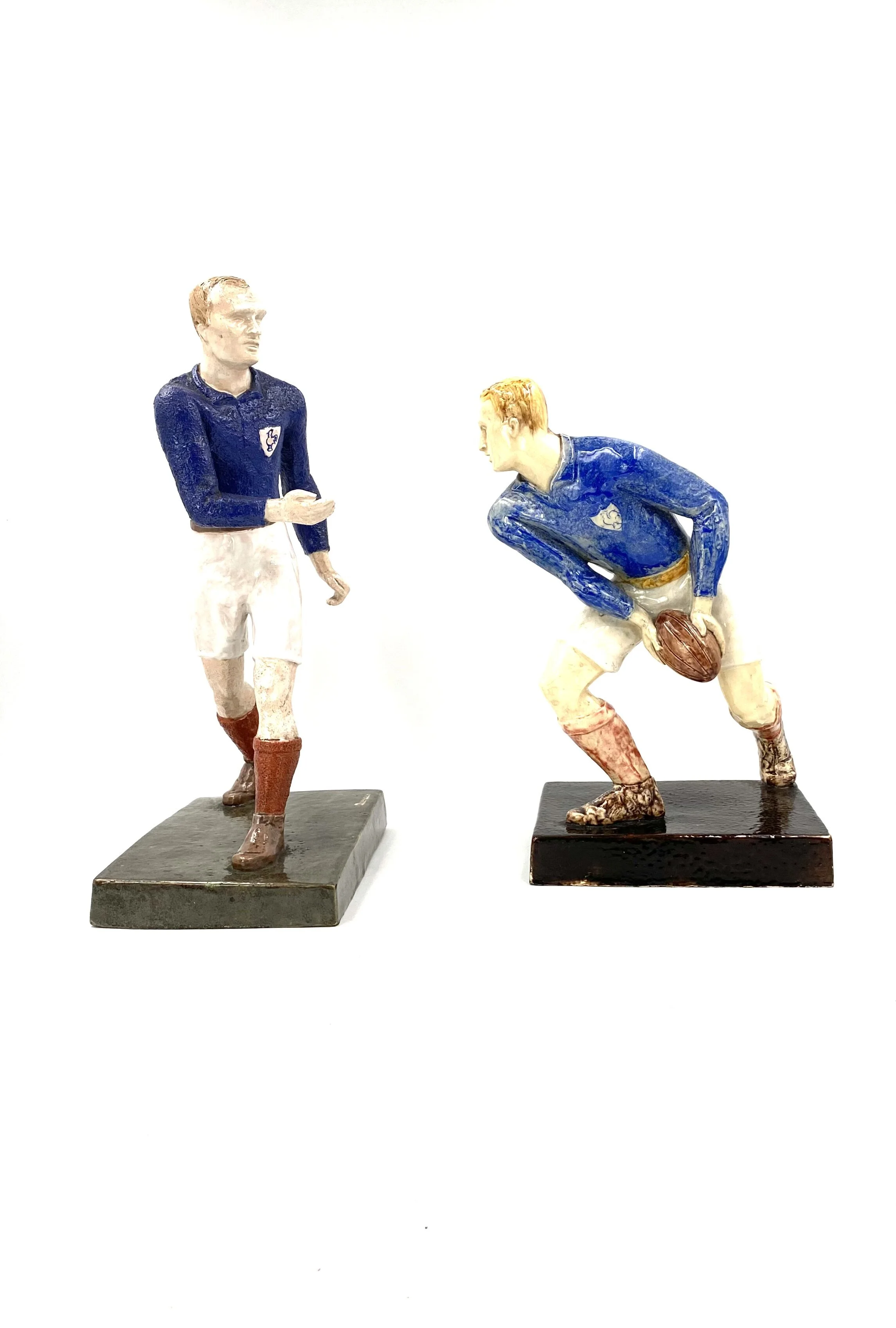 Willy Wuilleumier, Sculptures 'les joueurs de rugby', G.A.M. France, 1940