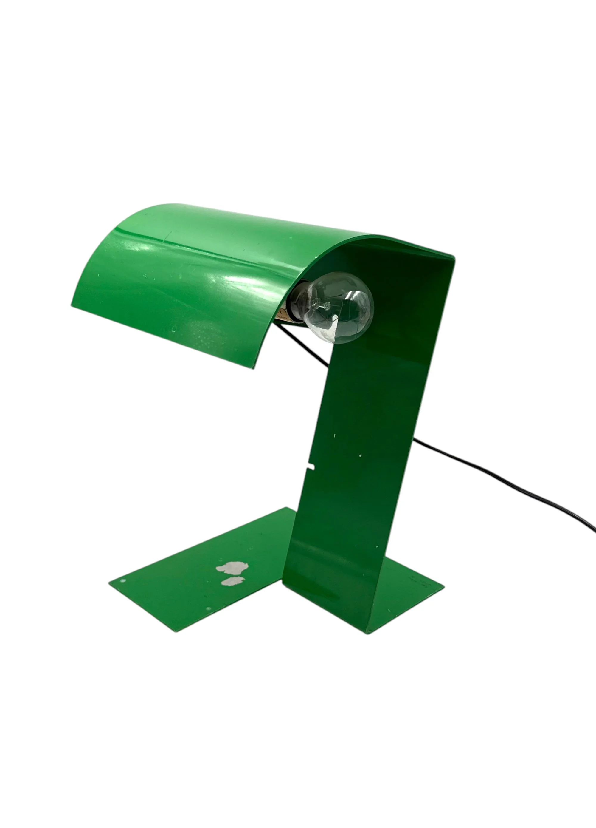 Stilnovo 'Blitz' Table Lamp in Emerald Green – Trabucchi, Vecchi, Volpi, Italy 1972