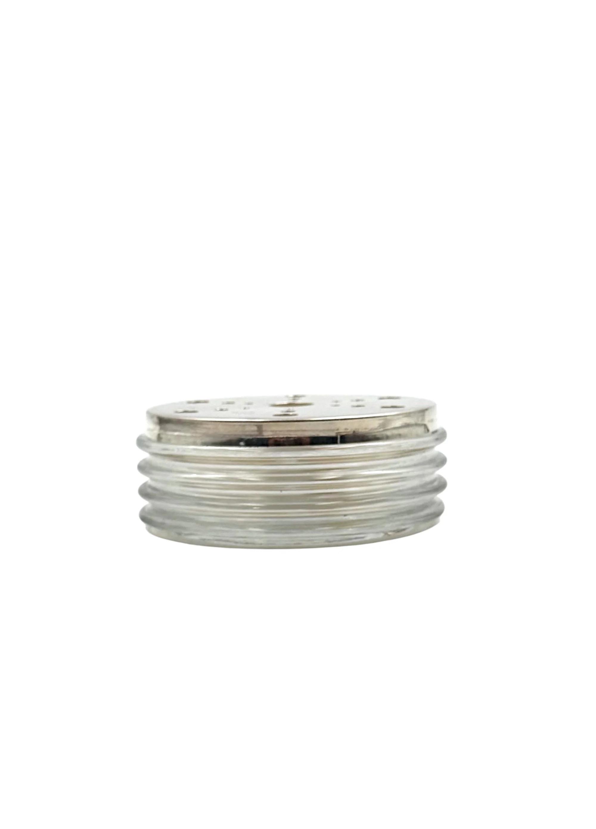 Vintage 1970s Italian Space Age 'Onde' crystal ashtray and sauce server designed by Sergio Asti for Arnolfo di Cambio.
