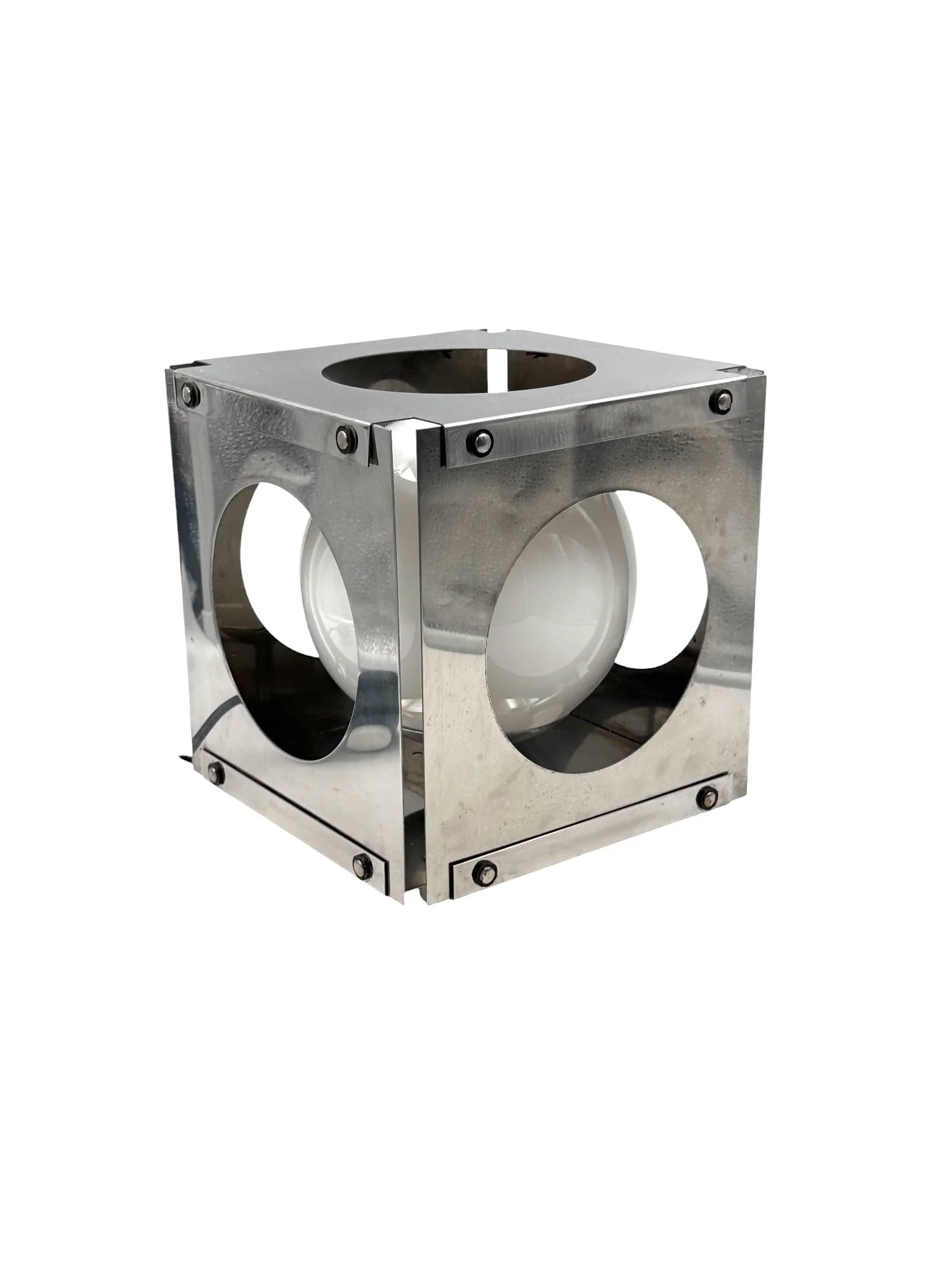 Space age cubic table Lamp, Italy 1970s