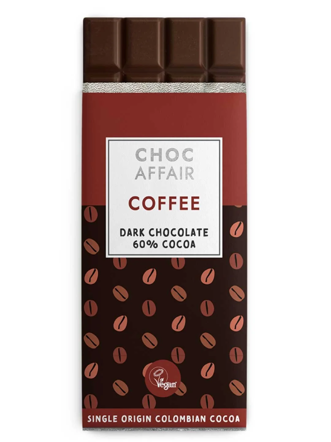 Coffee Dark Chocolate Bar - Vegan Friendly (Handmade)