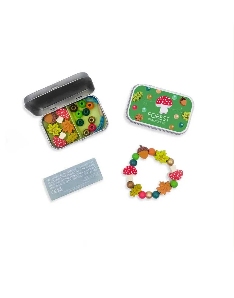 Children's Wooden Beading Bracelet Small Kits - Plastic Free
