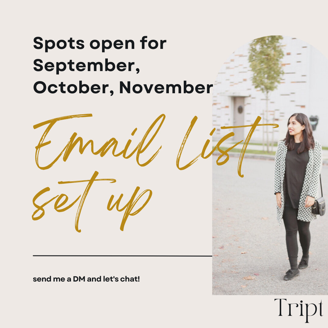 Email is the most powerful marketing tool! Let's make your emails stick out with programs such as Flodesk or any other platform you wish. Haven't started a list yet? Let me help you set it up! Have a list and don't have any workflows or sequences? I'