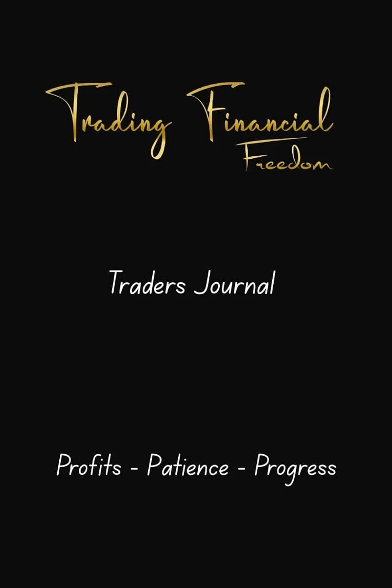 Trader Journal: Profit, Patience, Progress trade tracker logbook by Djenane Valbrun