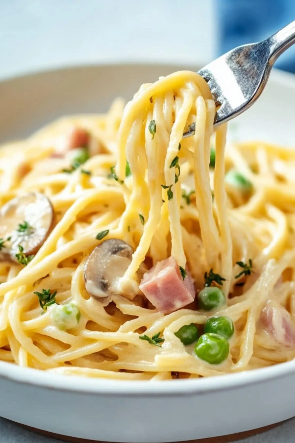 Ham Tetrazzini Pasta