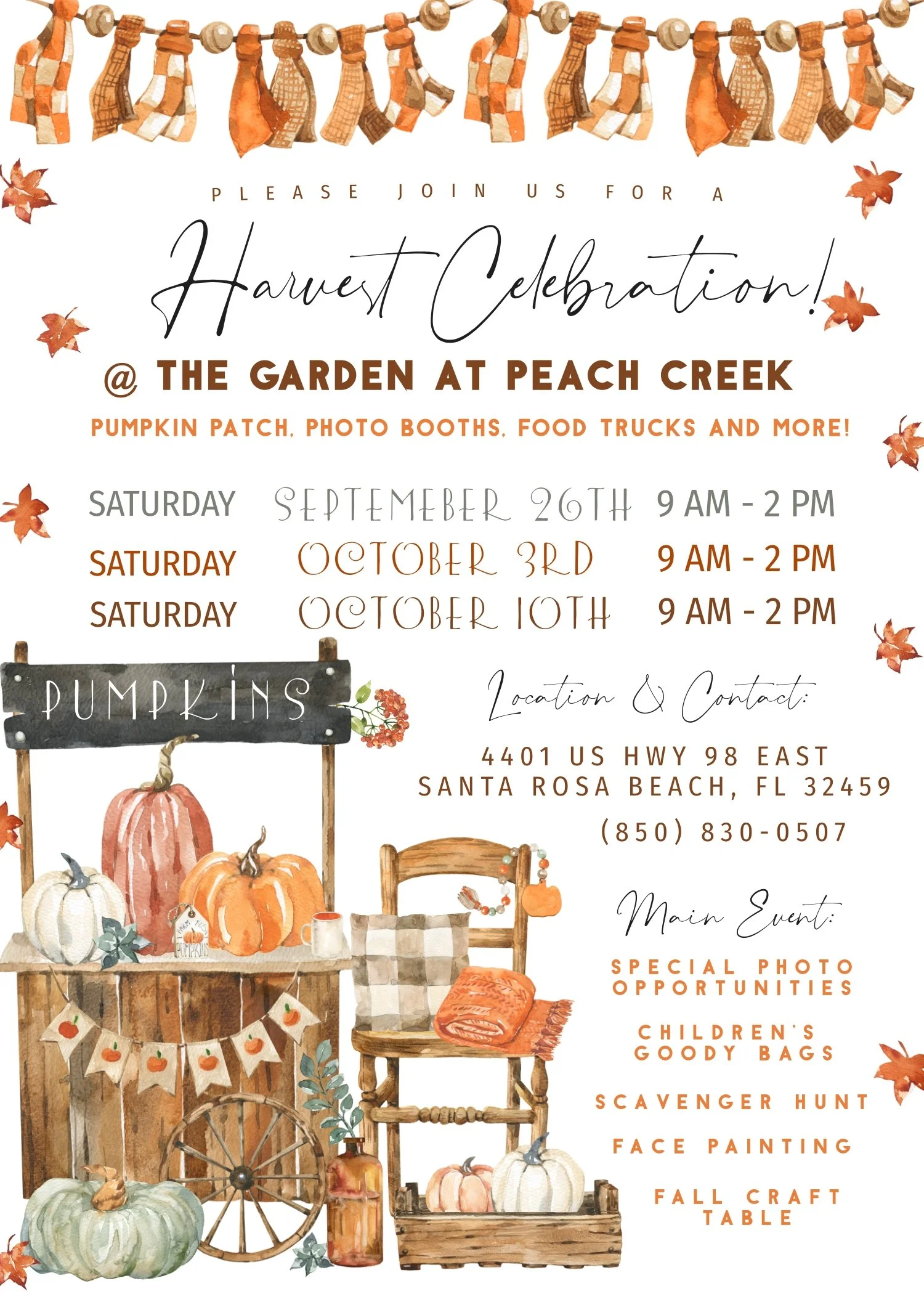 Harvest Celebration at The Garden 2026 (Third & Final Event)