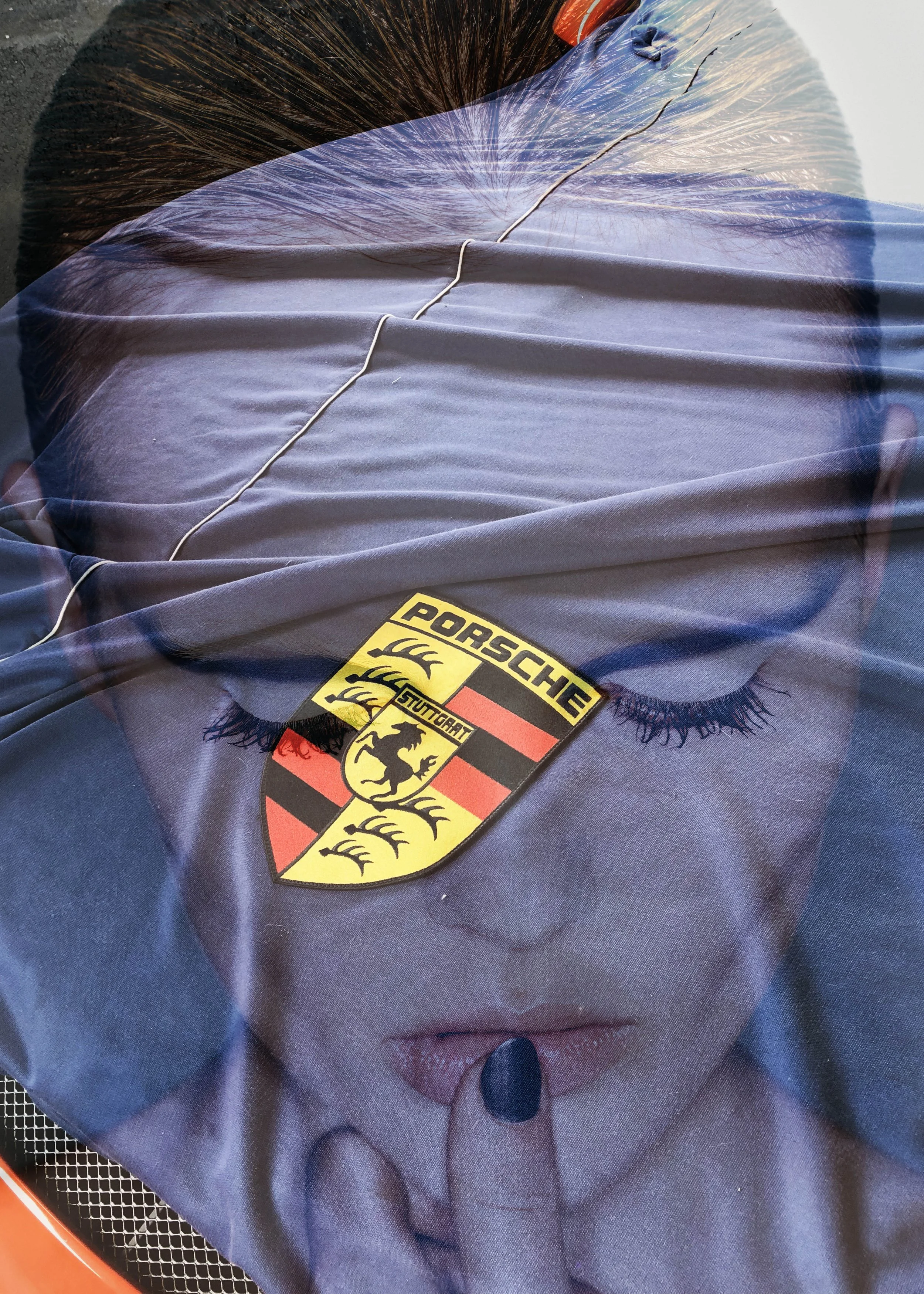 BODY DOUBLE ART PRINT " CONNIE PORSCHE COVER "