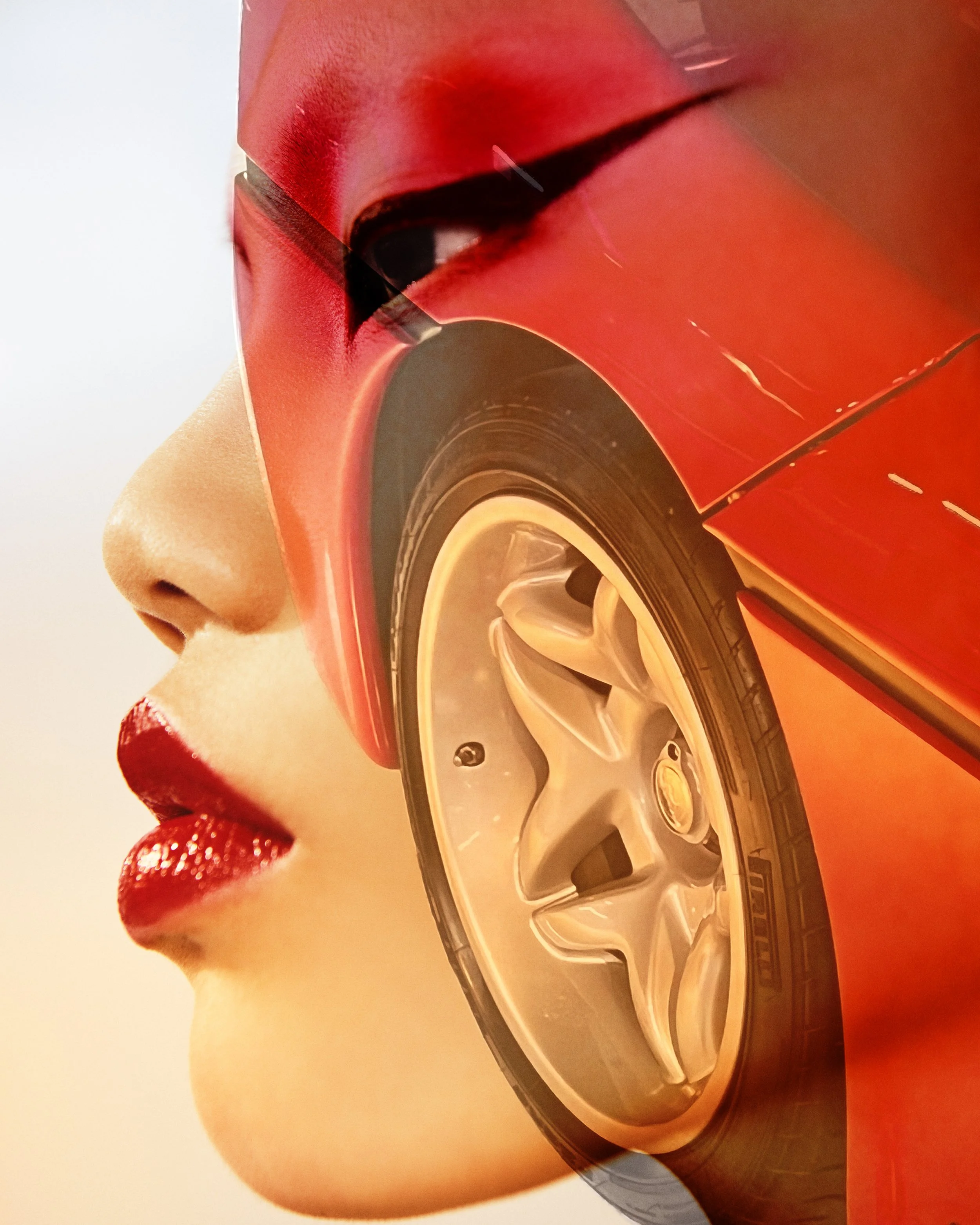 BODY DOUBLE ART PRINT " XIAOYI & F50 "